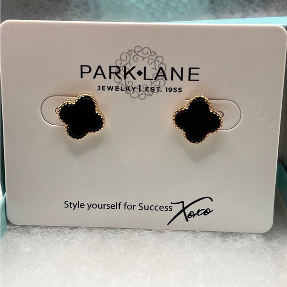 Lana Earrings - Black /Gold by Park Lane - Picture 3 of 6